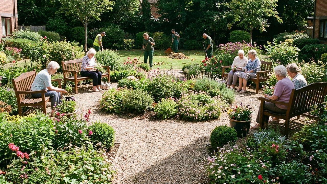 Um anjo do senhor: Doador anônimo restaura jardins do Retiro dos Artistas