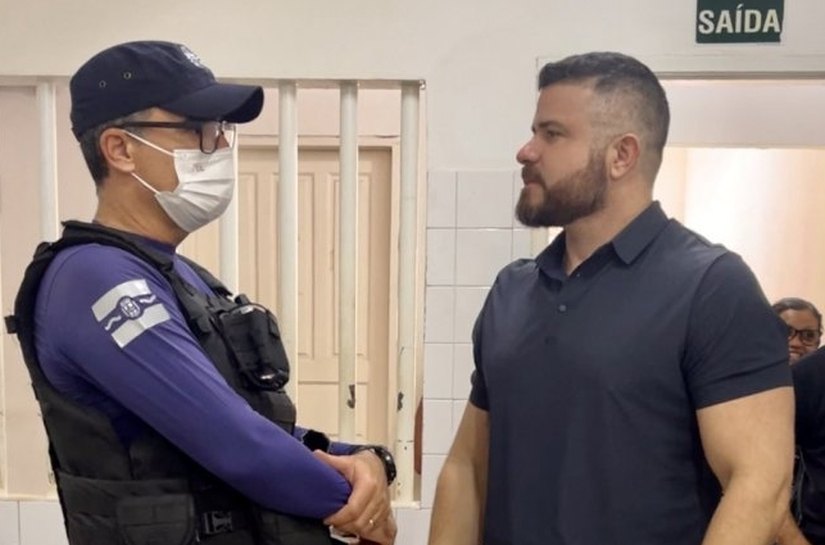Vereador Delegado Thiago Prado garante presença da Guarda Municipal no posto de saúde do Feitosa