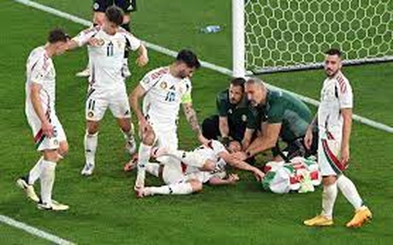 Jogador húngaro tem alta e volta para casa após fraturas e cirurgia no rosto