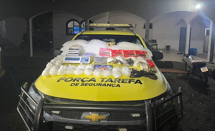 Segundo tipo de droga mais presente nas ocorrências foi a cocaína