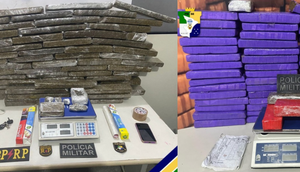 Quase 100 kg de maconha são apreendidos na Grande Aracaju