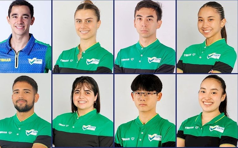 Confederação anuncia os mesa-tenistas que irão à Olimpíada de Paris