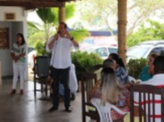 Dalmo junior prestigia homenagem aos secretários em memória de seu pai