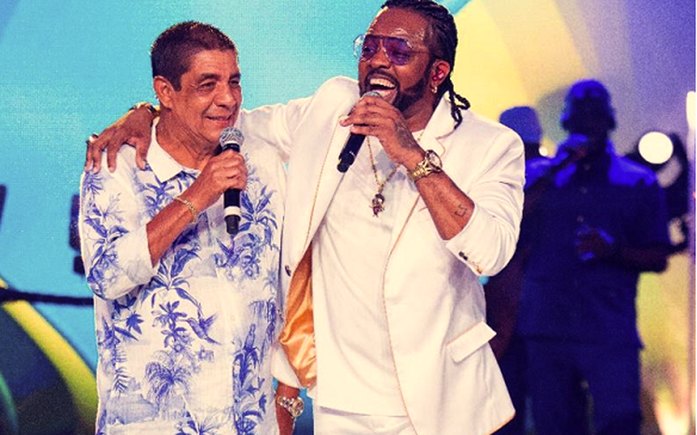 Xande recebe Zeca Pagodinho em novo volume de DVD