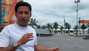 Prefeito visitou Polo Jaraguá antes do primeiro dia do São João Massayó / Foto: Reprodução