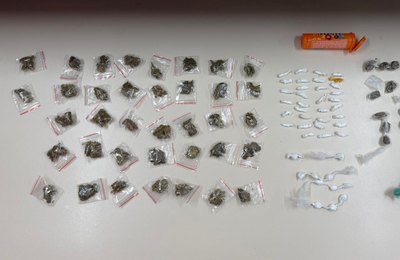 PM-AL apreende mais de 25 kg de entorpecentes e um veículo com suspeitos