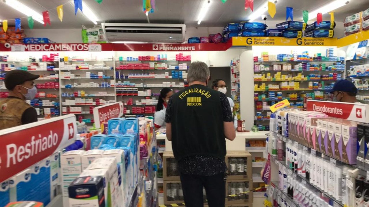 Procon realiza pesquisa de preços sobre itens e medicamentos mais procurados nesta pandemia
