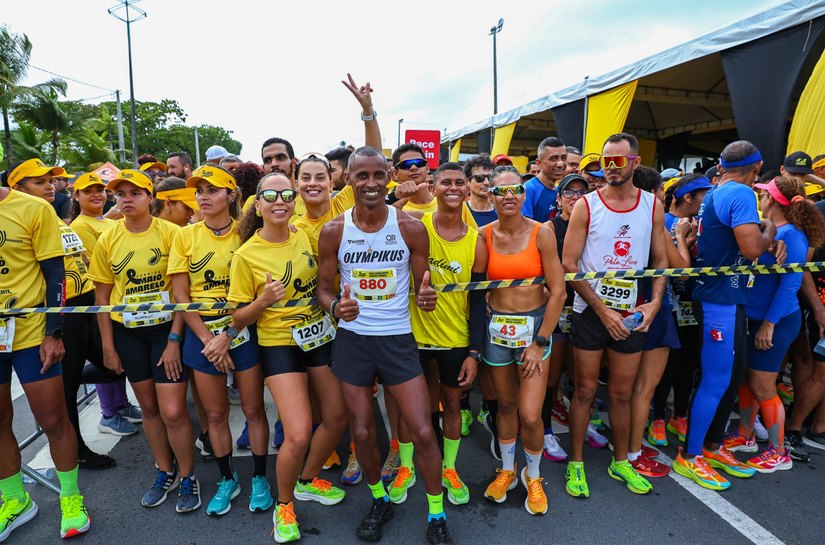 3ª Corrida Maio Amarelo reúne 4 mil pessoas na orla de Maceió pela segurança no trânsito