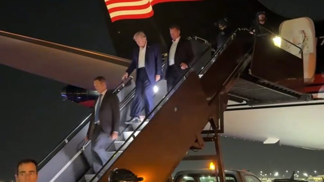 Donald Trump desembarca em Nova Jersey após 'tentativa de assassinato'; vídeo