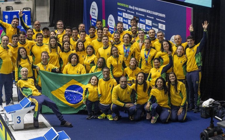 Brasil fecha Mundial de Natação Paralímpica com 46 pódios