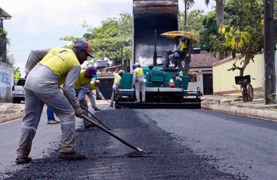 Programa Maceió Tem Pressa já pavimentou mais de 50 km de ruas