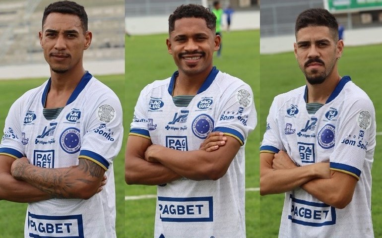 Cruzeiro de Arapiraca anuncia três reforços