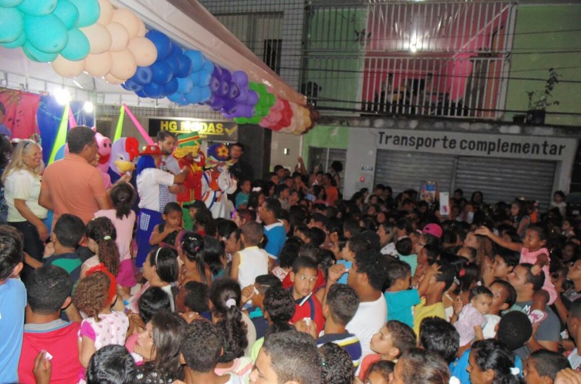 Prefeitura de Santana do Mundaú faz festa para comemorar Dia das Crianças