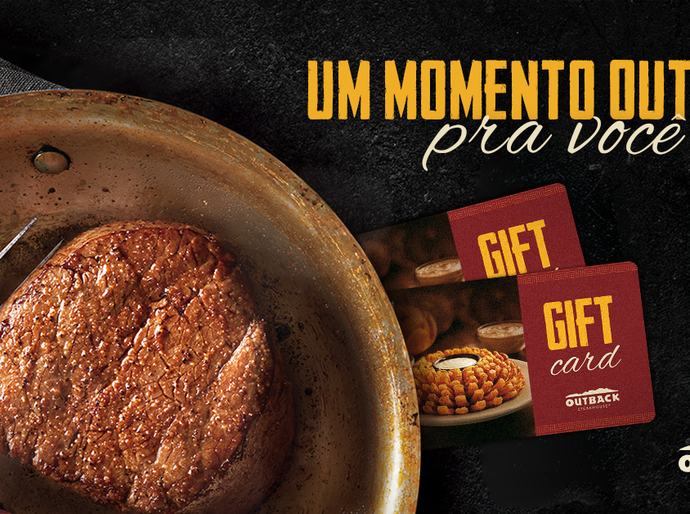 Outback dá bônus para quem comprar Gift Card na Black Friday