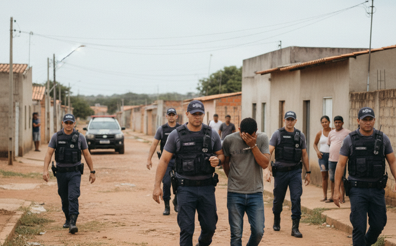 Polícia Civil prende suspeito de homicídio por disputa entre facções em Anadia