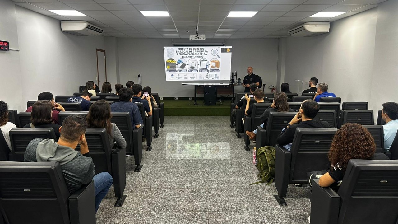 Papiloscopista da Polícia Científica de Alagoas participa de capacitação nacional em técnicas laboratoriais de identificação humana