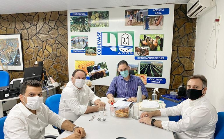 Na CODEVASF, prefeito Luciano Barbosa debate projetos de desenvolvimento para Arapiraca