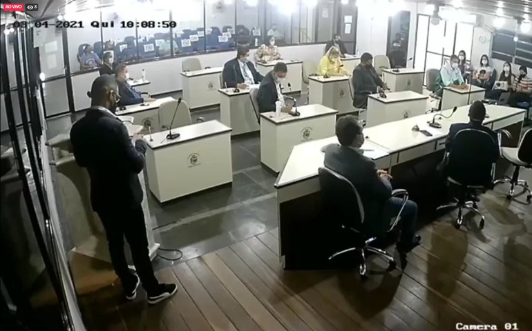 Sessão Extraordinária da Câmara desta quinta (04) em que secretário presta esclarecimentos dos recursos da Covid-19 em Palmeira
