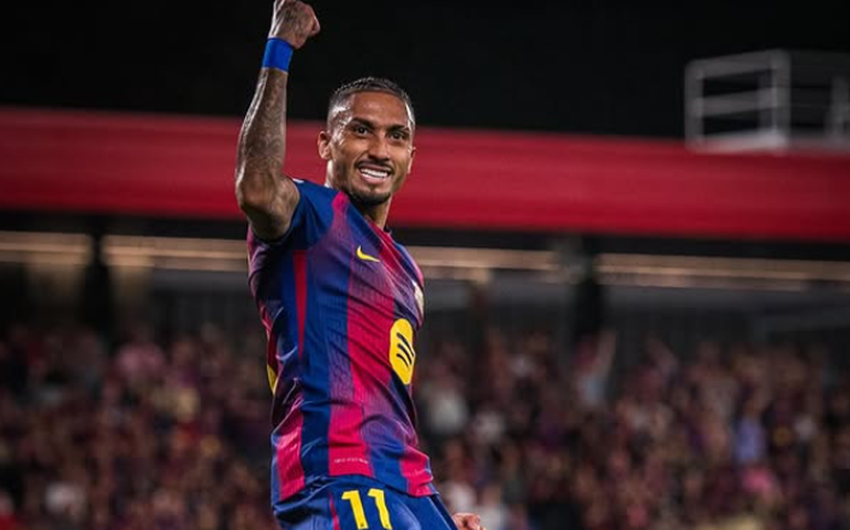 Bola de Ouro: Raphinha não recebe nenhum voto para melhor do ano; Cleber Machado escolhe Yamal