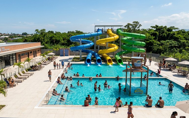 Sesc de Duque de Caxias amplia estrutura com parque aquático, clínica odontológica e novos espaços