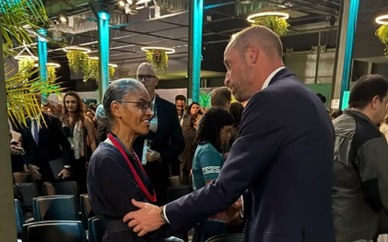 Marina Silva anuncia coalizão internacional contra crimes ambientais em cúpula do Príncipe William
