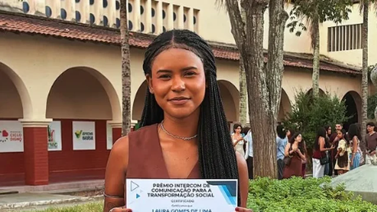 Estudante da Ufal conquista prêmio no Intercom Nordeste 2026