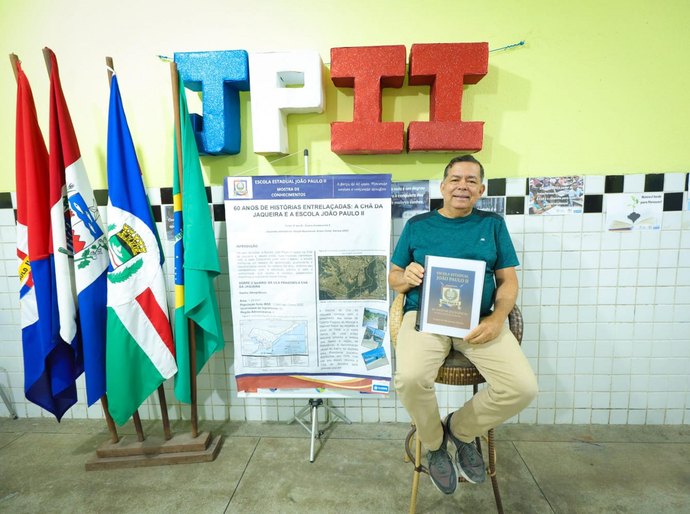 Secretário escolar resgata 60 anos de história de escola estadual na Chã da Jaqueira