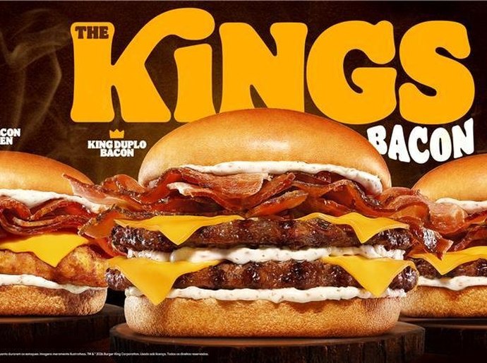 Burger King® apresenta The Kings Bacon e desafia os limites da irresistibilidade dos seus três novos sanduíches