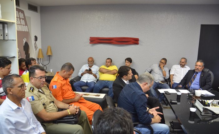 Reunião aconteceu no Ministério Público - Foto: Bruno Fernandes