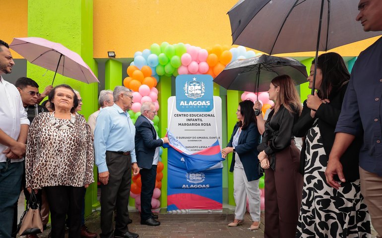 Taquarana recebe Escola do Coração e Creche Cria com investimento de R$ 10 milhões do Governo de Alagoas