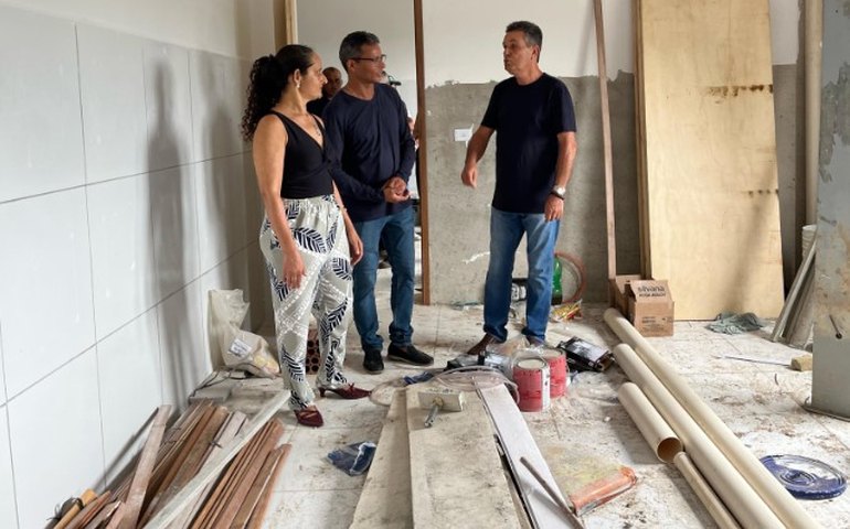 Prefeitura de Branquinha segue reestruturando unidades de ensino