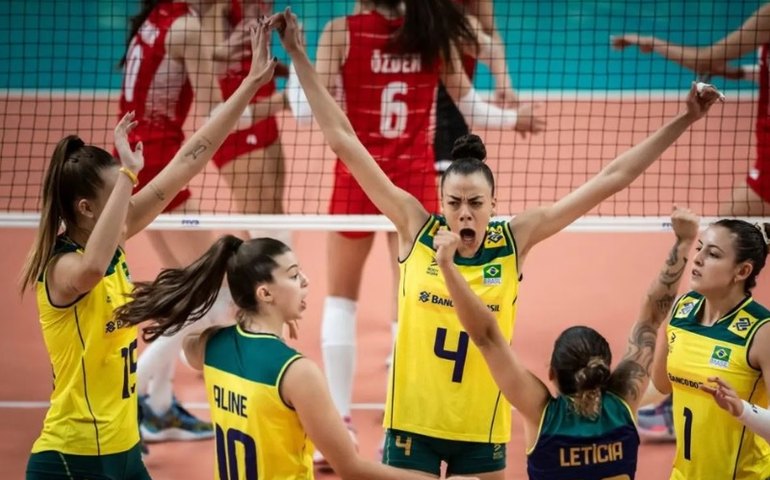 Brasil vence a Turquia no Mundial Sub-21 de vôlei feminino