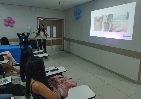 Amor e cuidado: Hospital Maceió promove 1º Encontro de Gestantes e esclarece principais dúvidas sobre o parto