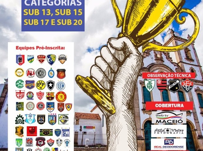 Marechal Deodoro irá sediar a primeira Copa da República de 15 a 18 deste mês