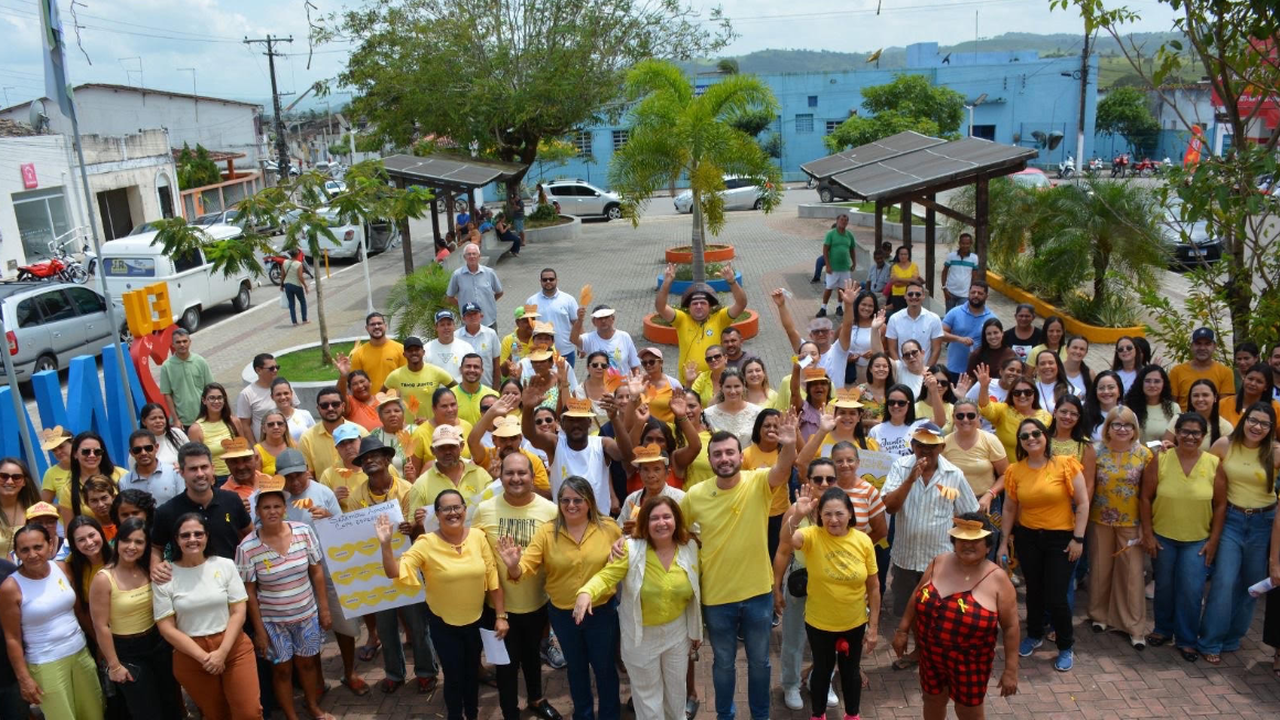 Setembro Amarelo: Saúde de Anadia promove Caminhada pela Vida