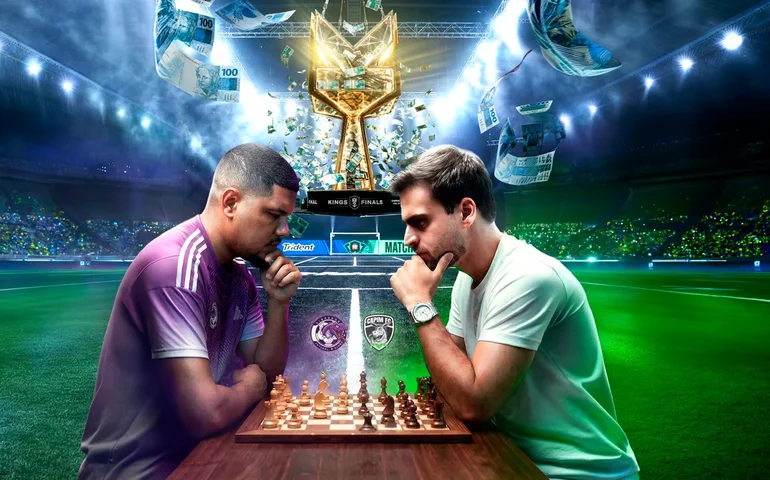 ‘Jogo do Milhão’: Jon Vlogs prepara entrada cinematográfica com malotes de dinheiro na Kings League Brazil