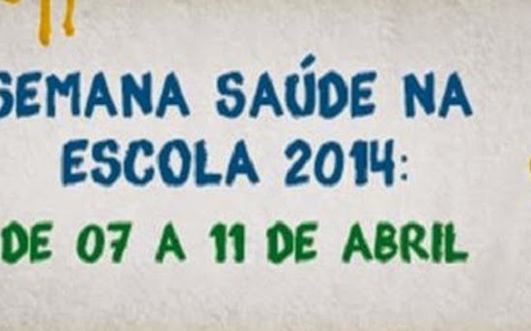 Semana Saúde na Escola acontece até o dia 11 de abril em todo o país