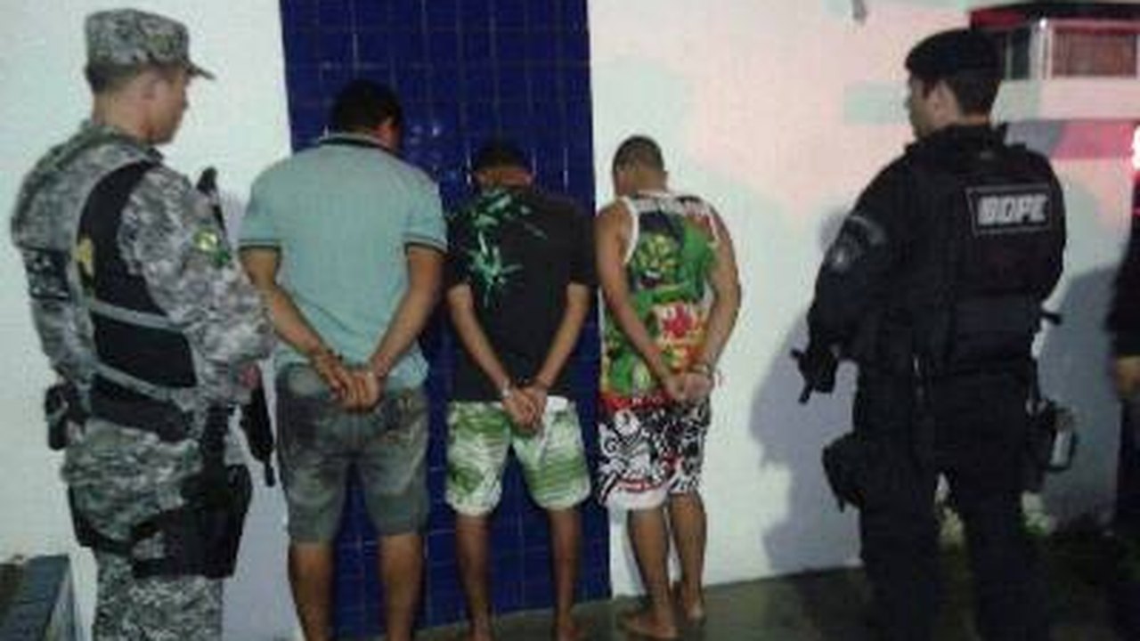 Operação Impacto: Bope e Força Nacional prendem três por tráfico e porte ilegal de arma