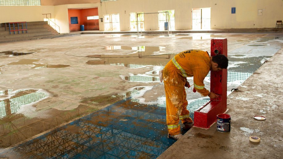 Prefeitura de Maceió inicia reforma no Ginásio Arivaldo Maia