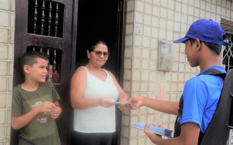 Sesau leva ações educativas de combate à dengue para cidade de Atalaia