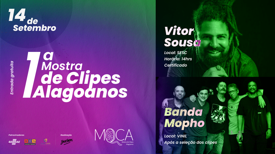 1ª Mostra de Clipes Alagoanos acontece neste sábado (14) em Arapiraca