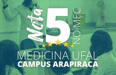 MEC avalia Medicina da Ufal no Campus Arapiraca com conceito 5