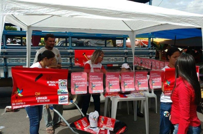 Canapi realiza campanha para a erradicação do trabalho infantil