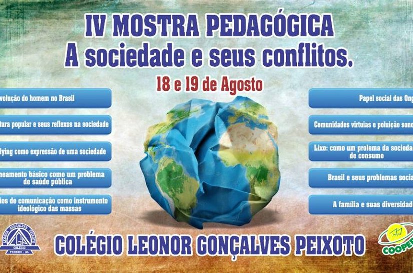 Professores e estudantes convidam penedenses para analisar a sociedade