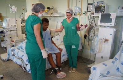 Fisioterapia acelera recuperação de pacientes graves