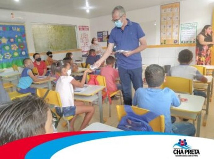 Chã Preta retoma as aulas nas escolas da rede municipal de educação
