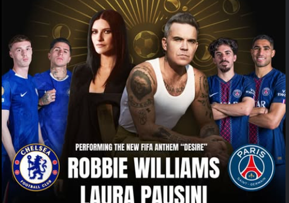 Final do Mundial de Clubes entre Chelsea e PSG terá show de Laura Pausini e de astro colombiano