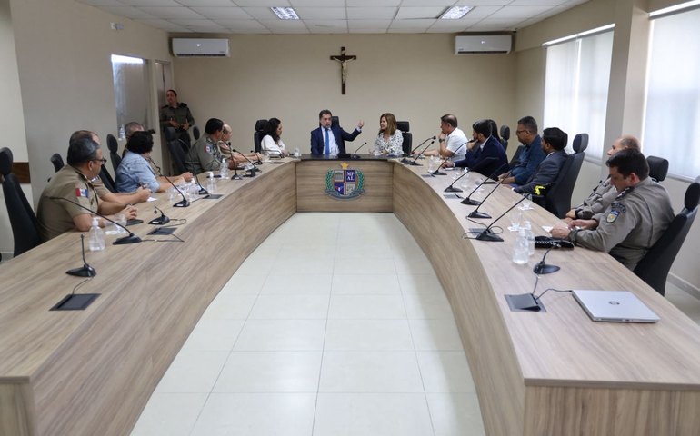 Reunião no MPAL alinha retomada de convênio entre Polícia Militar, Detran e Sefaz para modernização do BPTran e do BPRv