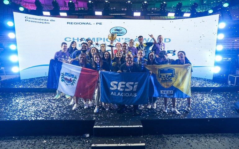 Desafio do Robô: Escola Sesi/AL vence torneio regional de robótica em Recife