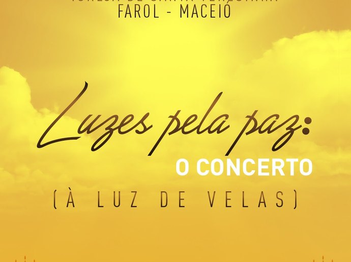 Concerto à luz de velas será atração da Igreja Santa Terezinha no dia 26